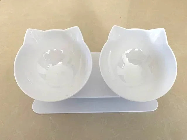 Cat Feeding Bowl | Double Cat Bowl | MagatPog