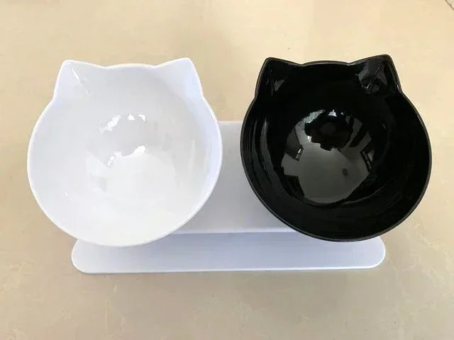 Cat Feeding Bowl | Double Cat Bowl | MagatPog