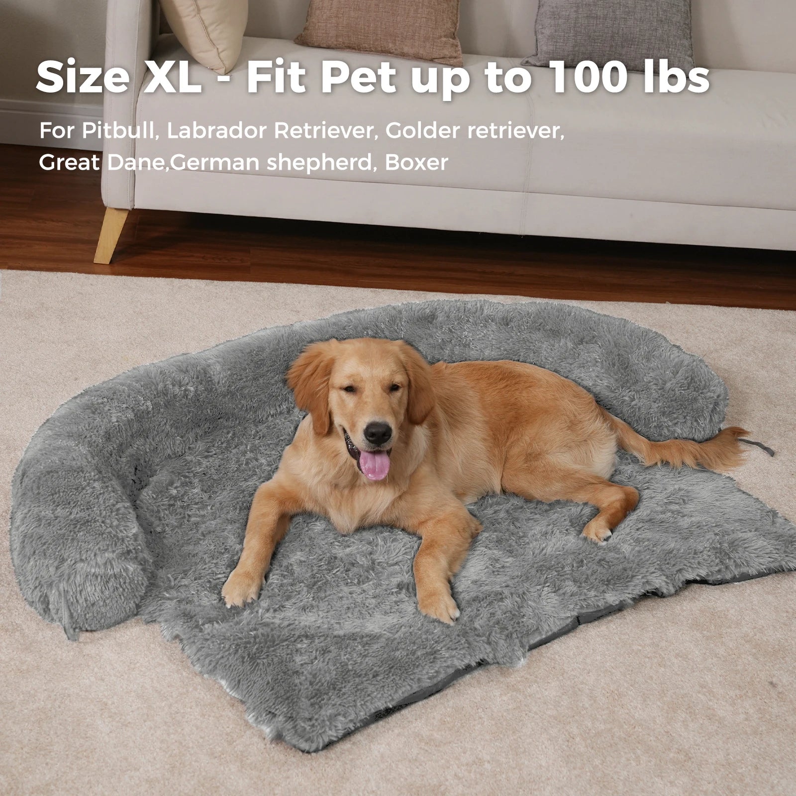 Plush Dog Bed | Dog Bed Couch | MagatPog