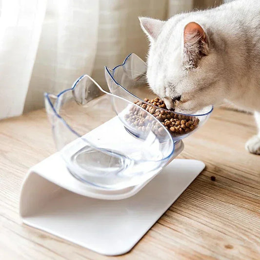 Cat Feeding Bowl | Double Cat Bowl | MagatPog