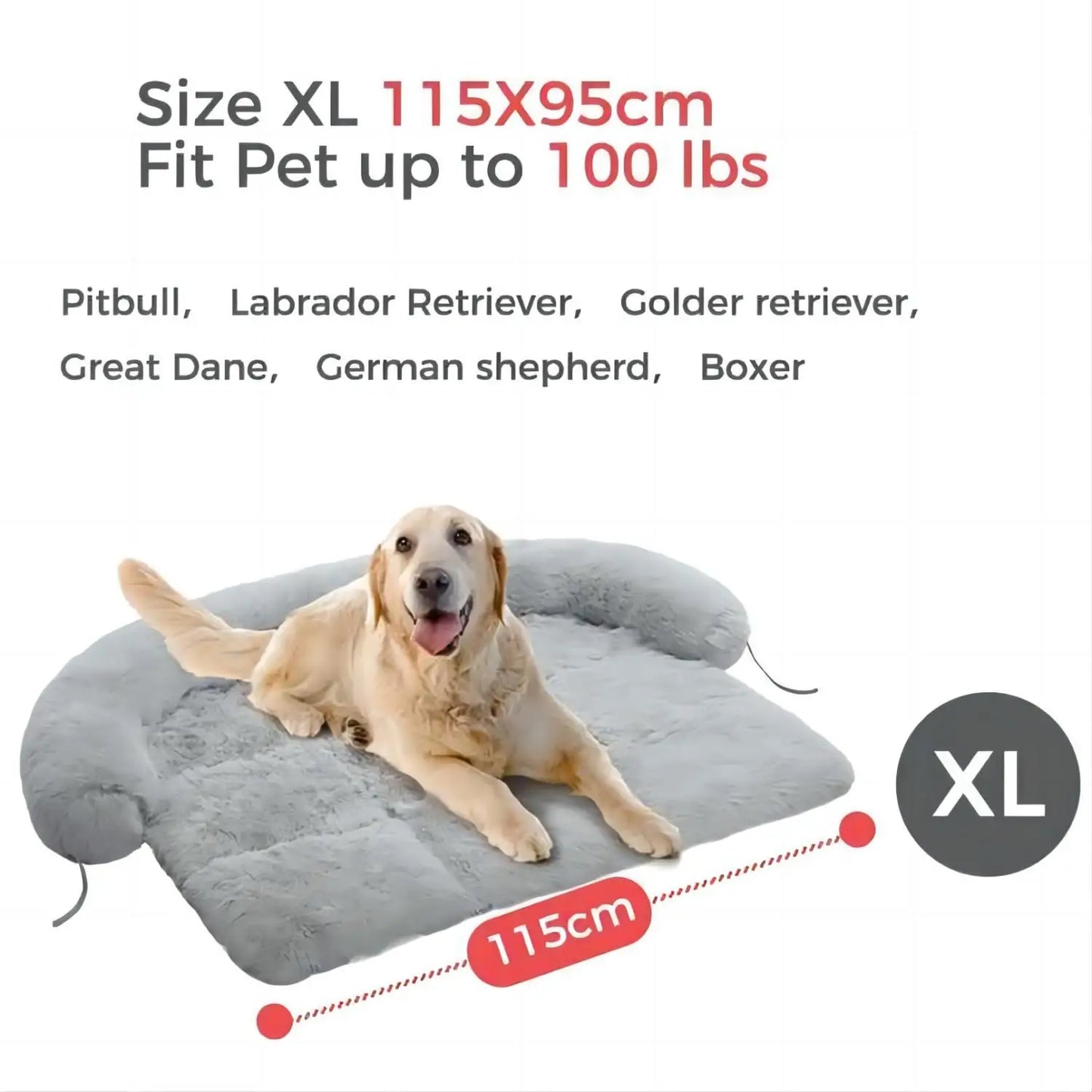 Plush Dog Bed | Dog Bed Couch | MagatPog